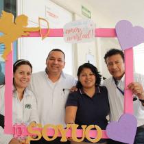 Celebración Día del amor y la amistad Universidad de Oriente Veracruz